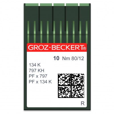 GROZ-BECKERT 134 K N80 Aiguilles machine à coudre 6702