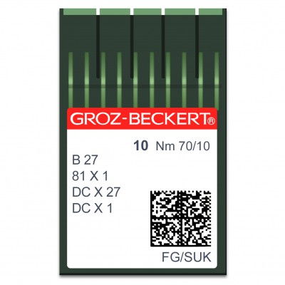 GROZ-BECKERT B 27/SY 6120/MY 1023 FG N70 Aiguilles machine à coudre 6644