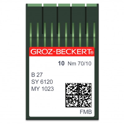 GROZ-BECKERT B 27/FMB N70 Aiguilles machine à coudre 6596