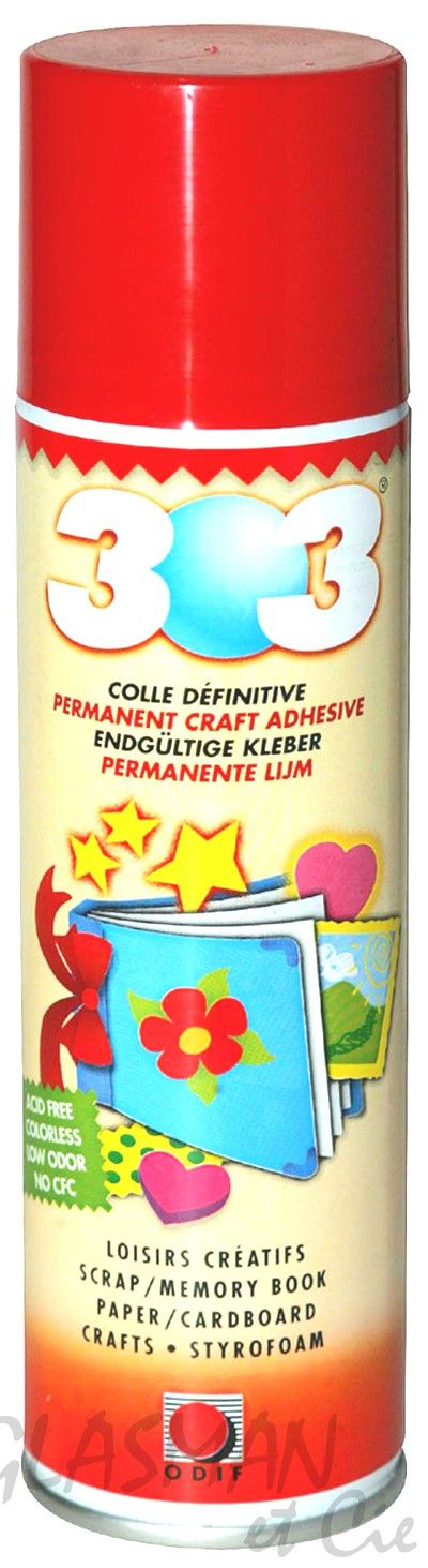 BOMBE 303 ADHESIF DEFINI 250ML Accessoires broderie 2664