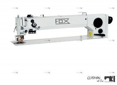 Machine Zig-Zag industrielle point déco Grand Bras coupe-fils FOX ZIG ZAG 567-75